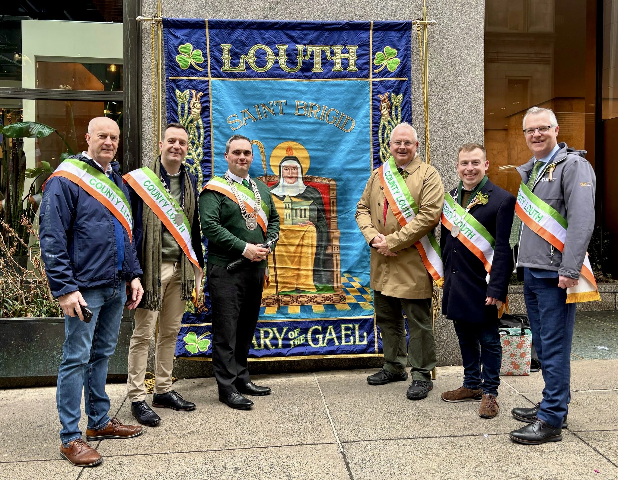 Louth County Council delegation in New York