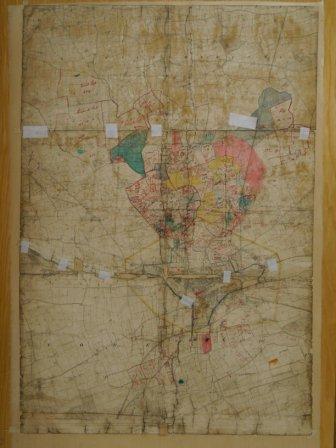 Estate map during Estate map during