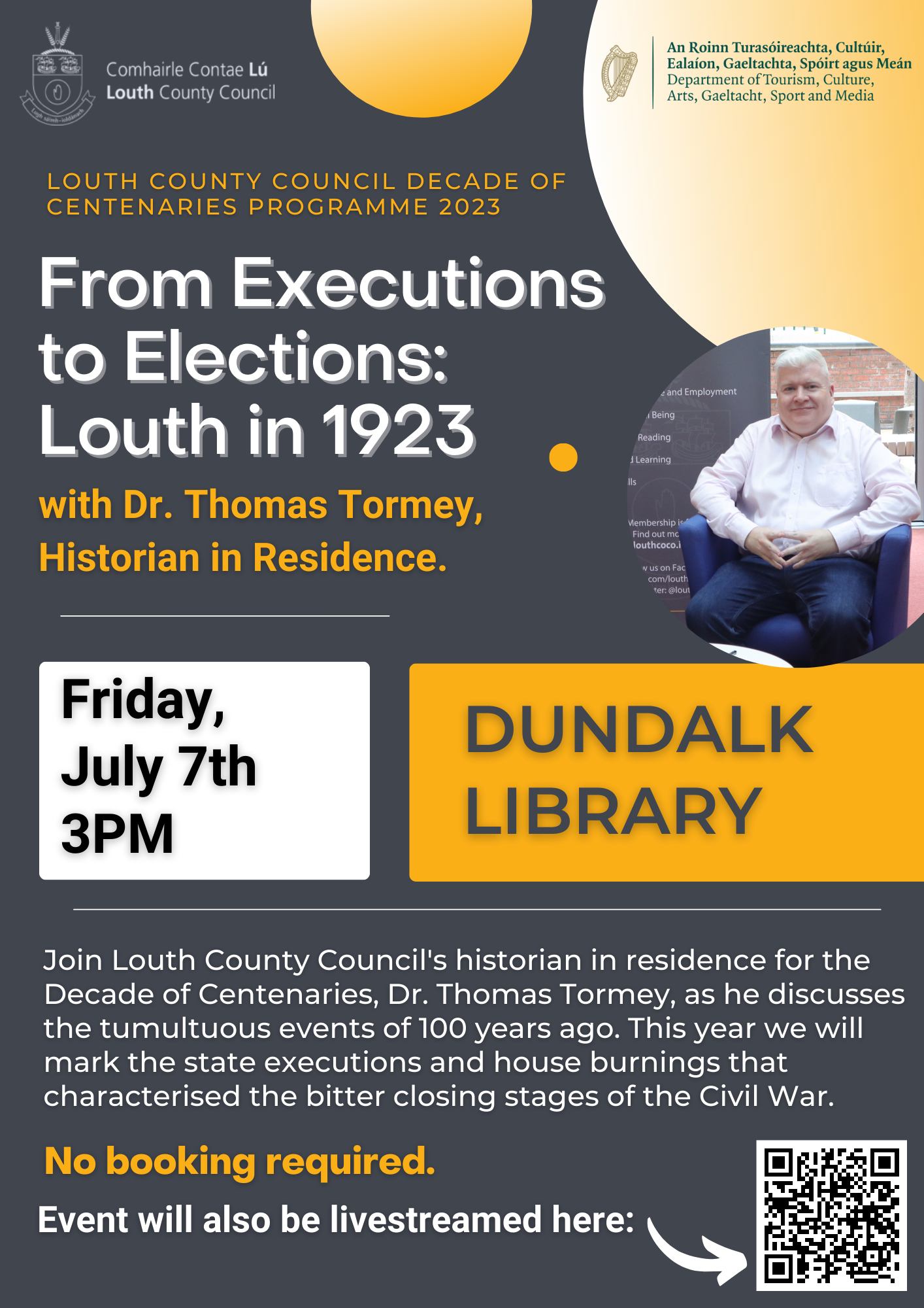 From-Executions-to-Elections----Louth-in-1923-with-Dr.-Thomas-Tormey,-Dundalk-Library