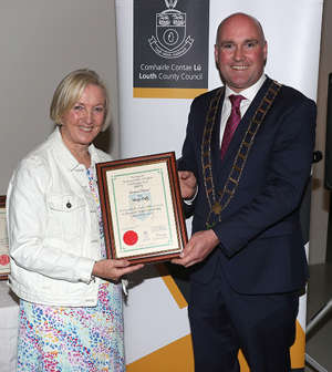 Margo Duffy and Mayor thumbnail