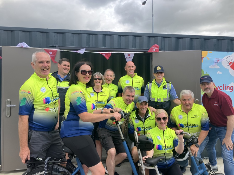 The launch of the Louth Disability Cycling Club hub at Dundalk Sports Centre