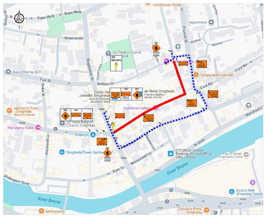 TTML for St Laurence Street Drogheda