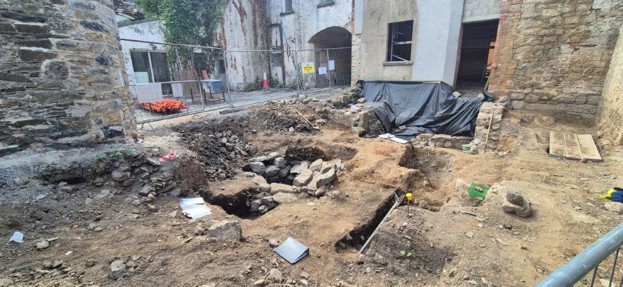 Archaeological works at Ardee Castle