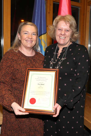 Patrice Matthews who accepted award on behalf of SAFE thumbnail