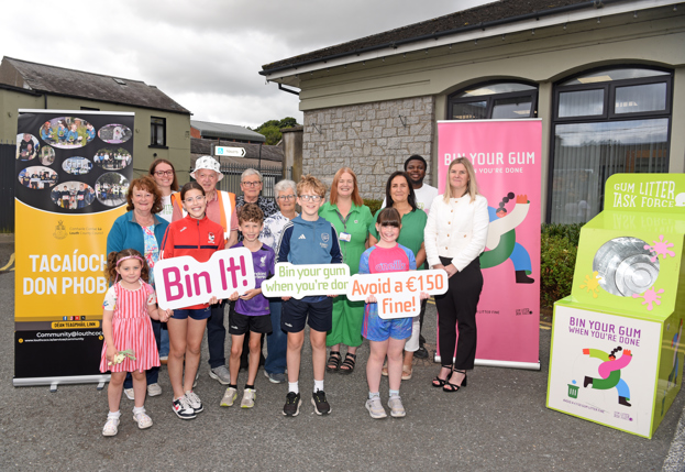 Louth County Council welcomed the Gum Litter Taskforce Summer Roadshow to Market Square, Ardee on Friday, 7 August